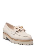 Loafer Loafers Flade Sko Cream Gabor