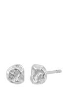 Ridge Mini Stud Earring Accessories Jewellery Earrings Studs Silver Bud To Rose