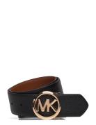 Reversible Pebble Belt Bælte Black Michael Kors Accessories