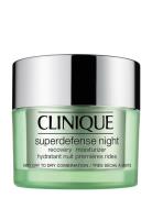 Superdefense Night Skin Type 1+2 Beauty Women Skin Care Face Moisturizers Night Cream Nude Clinique