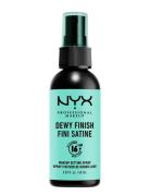 Make Up Setting Spray - Dewy Finish/Long Lasting Setting Spray Makeup Nude NYX Professional Makeup