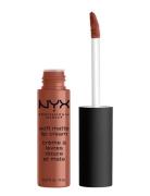 Soft Matte Lip Cream Læbestift Makeup Brown NYX Professional Makeup