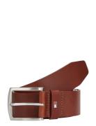 New Denton Belt 4.0 Accessories Belts Classic Belts Brown Tommy Hilfiger