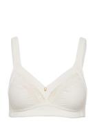 Lady, Wireless Bra Lingerie Bras & Tops Soft Bras Tank Top Bras White Abecita