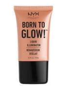 Born To Glow Liquid Illuminator Highlighter Contour Makeup Gold NYX Professional Makeup