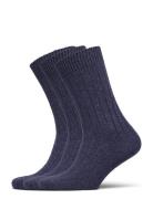 Supreme Sock 3-Pack Underwear Socks Regular Socks Blue Amanda Christensen