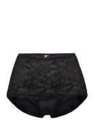 Support Maxibrief, Vanilla Lingerie Panties High Waisted Panties Black Abecita