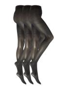 Decoy Recycled Tight 40Den 3Pk Lingerie Pantyhose & Leggings Black Decoy