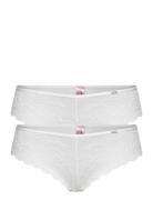 2-Pack Angie Brasilian Lingerie Panties Brazilian Panties White Hunkemöller