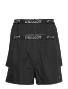 Dylan Underwear Boxer Shorts Black Lyle & Scott