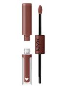 Shine Loud Pro Pigment Lip Shine Lipgloss Makeup Brown NYX Professional Makeup