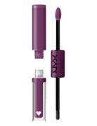 Shine Loud Pro Pigment Lip Shine Lipgloss Makeup Purple NYX Professional Makeup