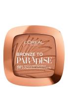 L'oréal Paris Bronze To Paradise Bronzer 02 Baby More Tan Bronzer Solpudder Brown L'Oréal Paris