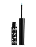 Epic Wear Metallic Liquid Liner Eyeliner Makeup Blue NYX Professional Makeup