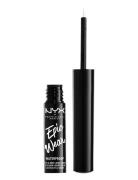 Epic Wear Metallic Liquid Liner Eyeliner Makeup Silver NYX Professional Makeup