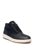 Waterproof Leather-Suede Sneaker Boot High-top Sneakers Black Polo Ralph Lauren