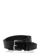 Slhnate Leather Belt Noos Accessories Belts Classic Belts Black Selected Homme