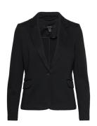 Vmjulia Ls Blazer Jrs Noos Blazers Single Breasted Blazers Black Vero Moda