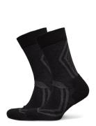 Dovre Terrysocks Org Wool 2-Pa Underwear Socks Regular Socks Black Dovre