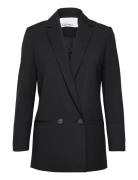 Sydneykb Fashion Blazer Blazers Double Breasted Blazers Black Karen By Simonsen