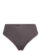 Aquaholic Highwaist Bikini Briefs Grey Swimwear Bikinis Bikini Bottoms High Waist Bikinis Grey Understatement Underwear