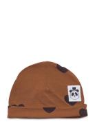 Basic Hearts Baby Beanie Tencel™ Accessories Headwear Hats Baby Hats Brown Mini Rodini