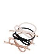 Hair Tie Bow Metal Plain 3-Pack Accessories Hair Accessories Scrunchies Multi/patterned Corinne