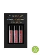 Kismatte™ Lip Trio Lipgloss Makeup SIGMA Beauty