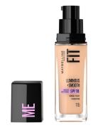 Maybelline New York Fit Me Luminous + Smooth Foundation 115 Ivory Foundation Makeup Maybelline