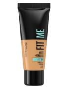 Maybelline New York Fit Me Matte + Poreless Foundation 332 Golden Caramel Foundation Makeup Maybelline