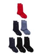 Th Children Sock Th Basic 6P Ecom Sokker Strømper Black Tommy Hilfiger