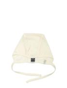 Baby Helmet, Off. White Drop Needle, Merino Wool Accessories Headwear Hats Baby Hats Cream Smallstuff