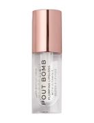 Revolution Pout Bomb Plumping Gloss Glaze Lipgloss Makeup Nude Makeup Revolution