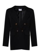 Forte Blazer Blazers Double Breasted Blazers Black Noella