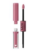 Shine Loud High Pigment Lip Shine Lipgloss Makeup Pink NYX Professional Makeup