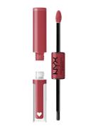 Shine Loud High Pigment Lip Shine Lipgloss Makeup Pink NYX Professional Makeup