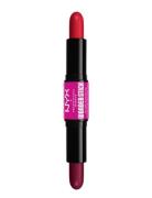 Wonder Stick Dual-Ended Cream Blush Stick Rouge Makeup Red NYX Professional Makeup