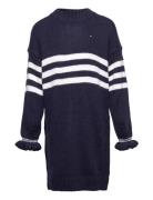 Prep Stripe Sweater Dress L/S Dresses & Skirts Dresses Casual Dresses Long-sleeved Casual Dresses Blue Tommy Hilfiger