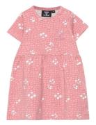Hmlzanzi Dress S/S Dresses & Skirts Dresses Casual Dresses Short-sleeved Casual Dresses Pink Hummel