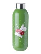 Keep Cool Drikkeflaske 0.75 L. Moomin Present Accessories Water Bottles Green Stelton