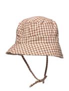 River Bucket Hat Accessories Headwear Hats Bucket Hats Brown Mp Denmark