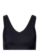 Airlite/Eco Bralette Lingerie Bras & Tops Soft Bras Tank Top Bras Black Dorina