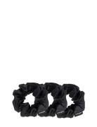 Silk Scrunchies 4 Cm Black Accessories Hair Accessories Scrunchies Black Cloud & Glow
