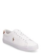 Tumbled Leather-Longwood-Sk-Vlc Low-top Sneakers White Polo Ralph Lauren