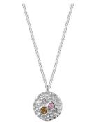 Ridge Crystal Necklace Accessories Jewellery Necklaces Chain Necklaces Silver Bud To Rose