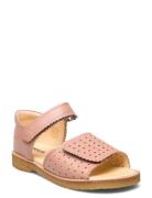 Sandals - Flat - Open Toe - Clo Shoes Summer Shoes Sandals Pink ANGULUS