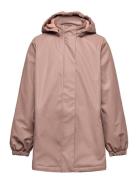 Thermo Rain Jacket Rika Outerwear Rainwear Jackets Pink Wheat