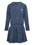 Hmlwild Dress L/S Dresses & Skirts Dresses Casual Dresses Long-sleeved Casual Dresses Blue Hummel