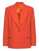 2Nd Janet - Attired Suiting Blazers Single Breasted Blazers Orange 2NDDAY