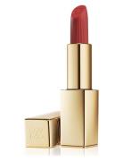 Pure Color Lipstick Creme - Fierce Læbestift Makeup Red Estée Lauder